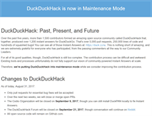 Tablet Screenshot of duckduckhack.com